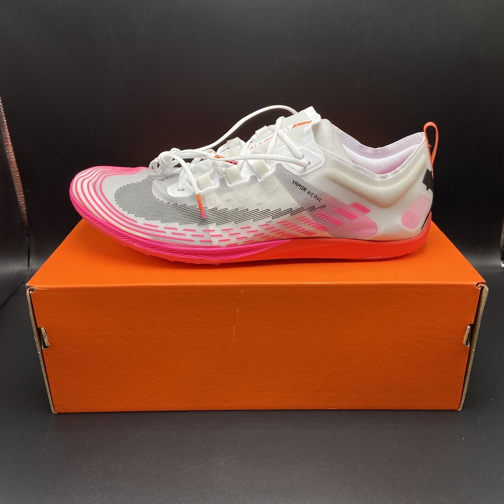 Nike Men's Zoom Victory 5 XC Vapor Weave Track Spikes Size 14 AJ0847-102‎ New